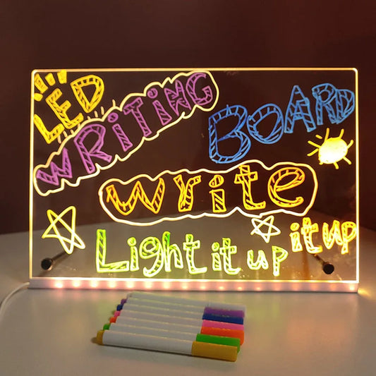 Pizarra Lumina™ – Pizarra de dibujo con luz LED