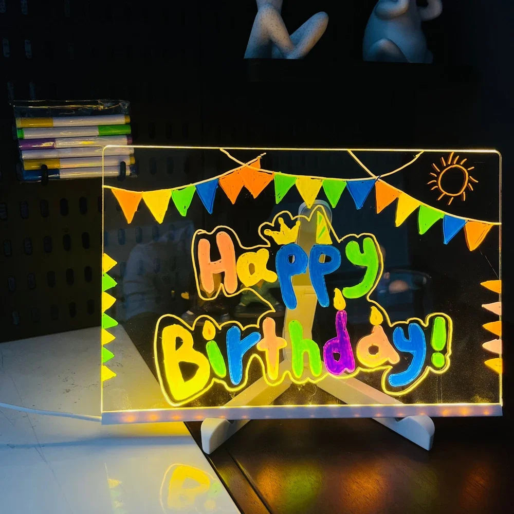 Luminous Acrylic LED Message Board